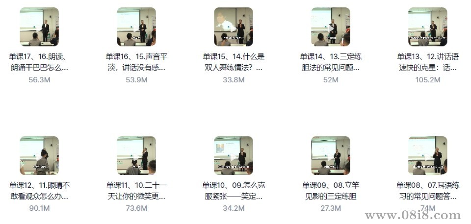 殷亚敏一学就会的演讲视频课
