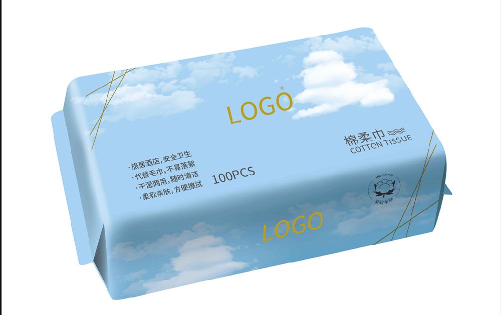 纸巾包装设计PSD源文件