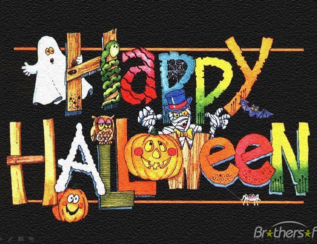AllHallow\'sDay 清晰配图万圣节ppt模板