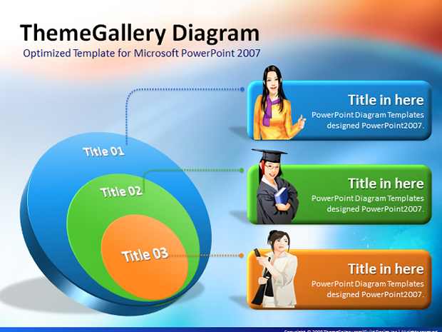 ThemeGallery Diagram 11套彩色立体ppt图表